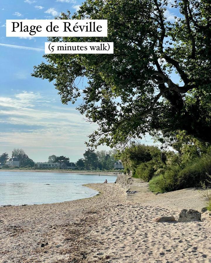 Le Pressoir De La Gervaiserie - 300M De La Plage Réville Zewnętrze zdjęcie